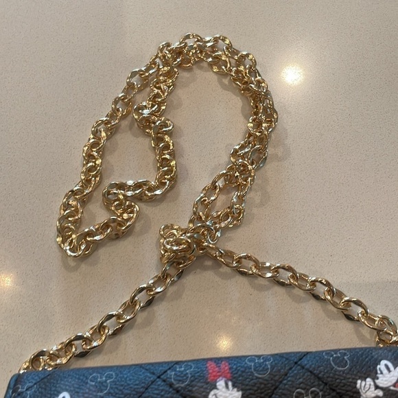 Mickey and Minnie black Crossbody/ clutch chain bag - Picture 2 of 8